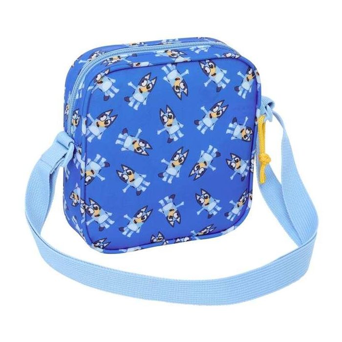Safta Bolsito Bandolera Bluey "Let's Play" 16x18x4 cm 1 Safta Bolsito Bandolera Bluey "Let's Play" 16x18x4 cm 1