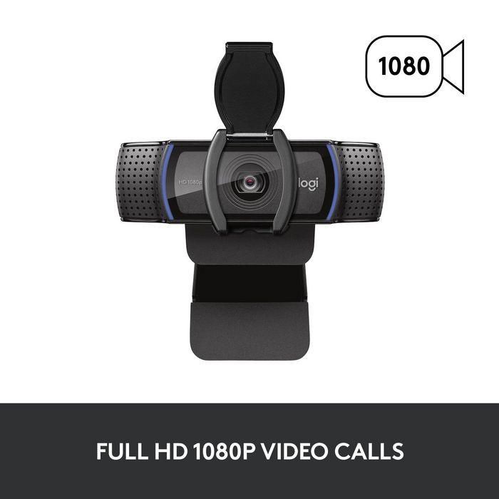 Webcam Logitech C920S Pro 1080P 30Fps 8 Webcam Logitech C920S Pro 1080P 30Fps 8