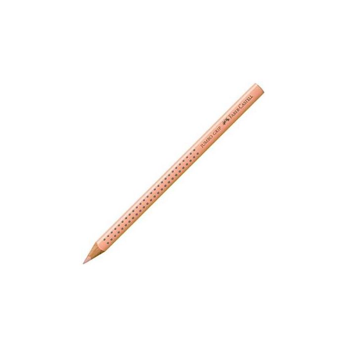 Faber Castell Lápices de Colores Jumbo Grip Tono Carne Claro (12 Unidades) (12 Unidades)