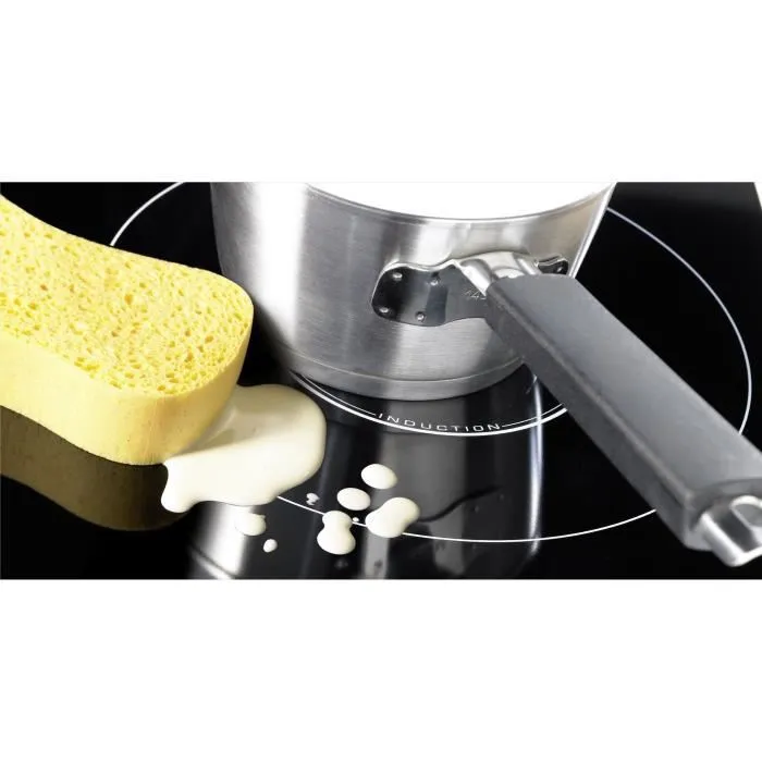 Brandt TI2FSOFT Placa de encimera con 2 placas de inducción Negro 4