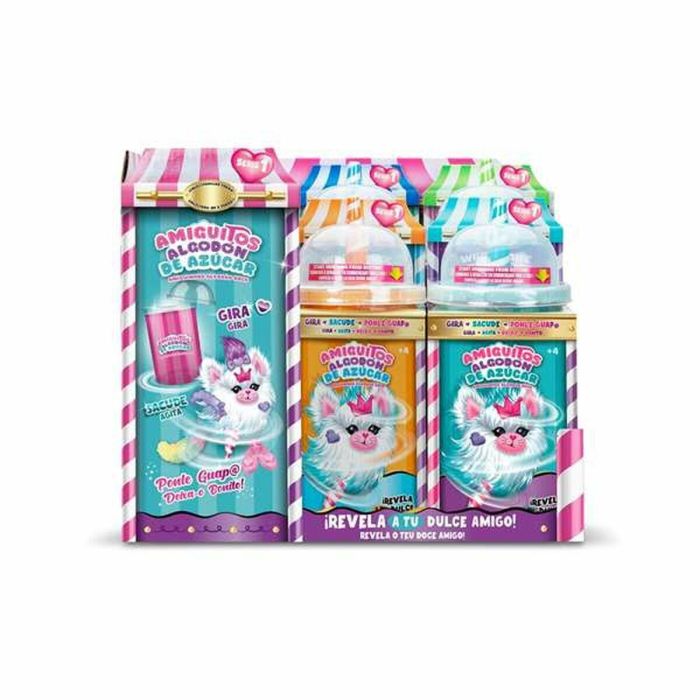 Bizak Juego Peluche Amiguitos Algodón de Azúcar - Gira el cono, descubre, peina y customiza tu peluche, surtidos +4 años 3 Bizak Juego Peluche Amiguitos Algodón de Azúcar - Gira el cono, descubre, peina y customiza tu peluche, surtidos +4 años 3