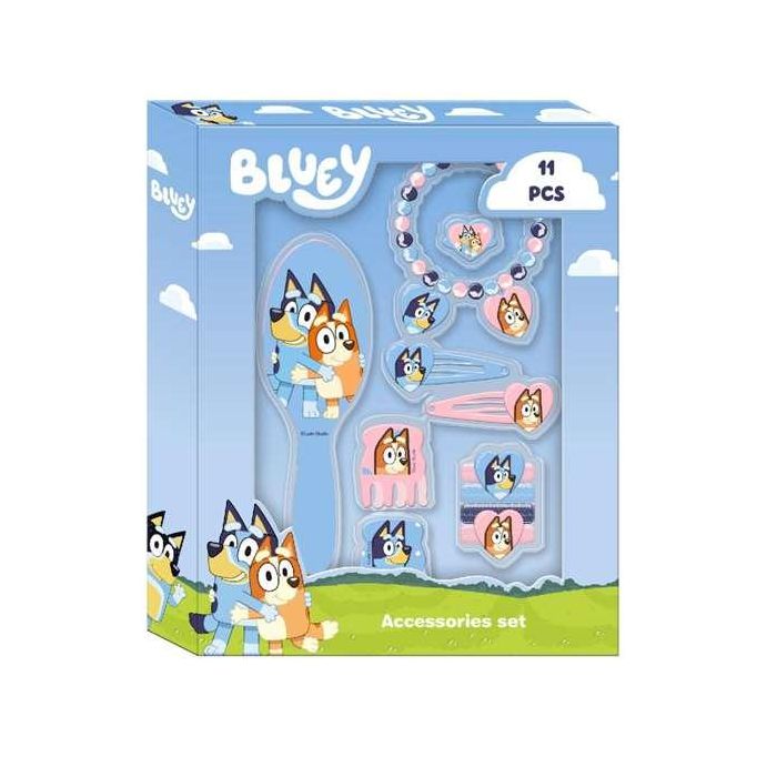 Set de belleza caja accesorios bluey 6 Set de belleza caja accesorios bluey 6