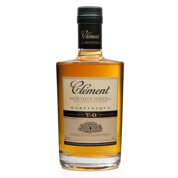 Ron viejo agrícola AOC Martinica Clément VO 40 ° - 35 cl Ron viejo agrícola AOC Martinica Clément VO 40 ° - 35 cl