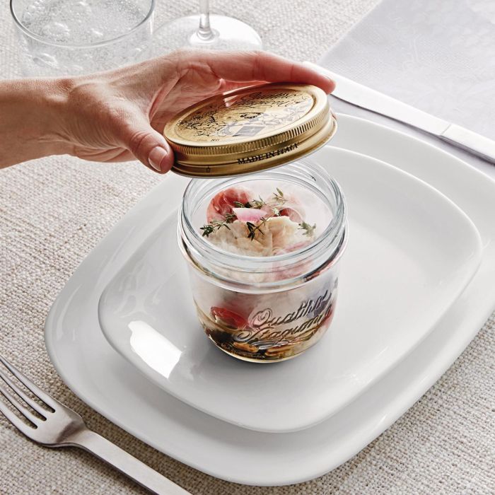 Set 3 Tapas Inox Quattro Stagioni Bormioli Rocco 56 mm 1 Set 3 Tapas Inox Quattro Stagioni Bormioli Rocco 56 mm 1