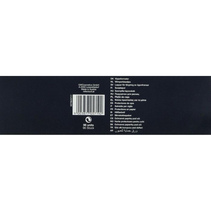 Refectocil Papel de Protección Ocular Regular para Tratamientos de Pestañas - Evita Manchas - 96 Unidades 3