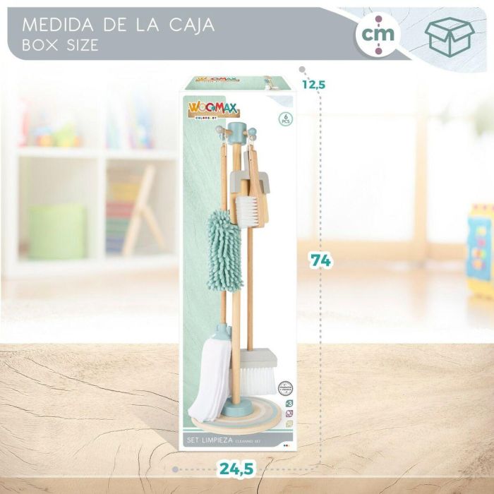 Set de Limpieza Woomax Juguete 23,5 x 75 x 23,5 cm 1 Set de Limpieza Woomax Juguete 23,5 x 75 x 23,5 cm 1