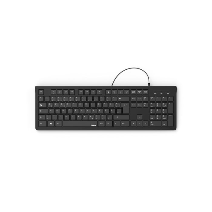 Teclado Hama Technics 69182681 Negro Teclado Hama Technics 69182681 Negro