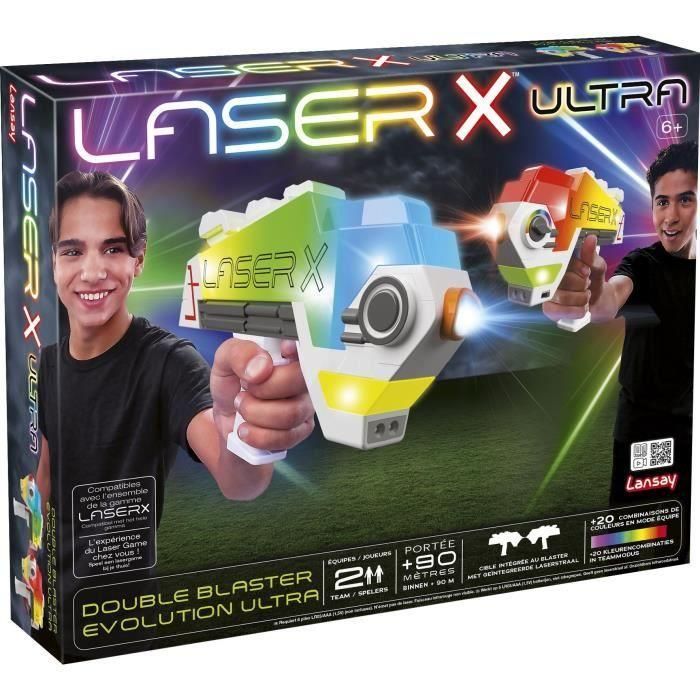 Lansay 87552 Juego Láser Laser X Double Blaster Evolution Ultra Lansay 87552 Juego Láser Laser X Double Blaster Evolution Ultra