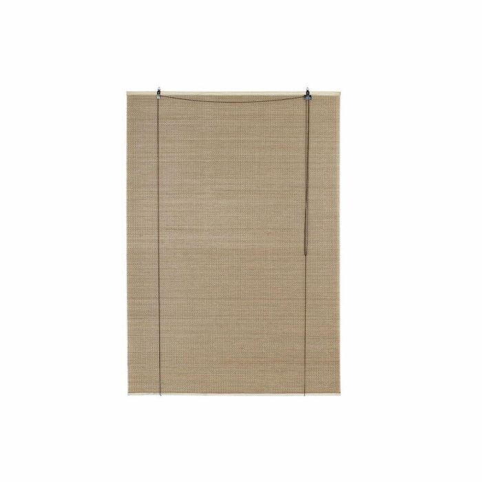 Estor Enrollable DKD Home Decor Marrón claro Bambú (120 x 3 x 170 cm) 4