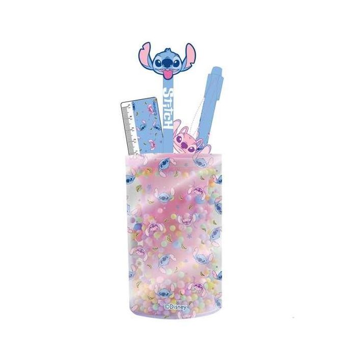Cerdá Set de Papelería Portalápices Stitch Multicolor para niños +3 años