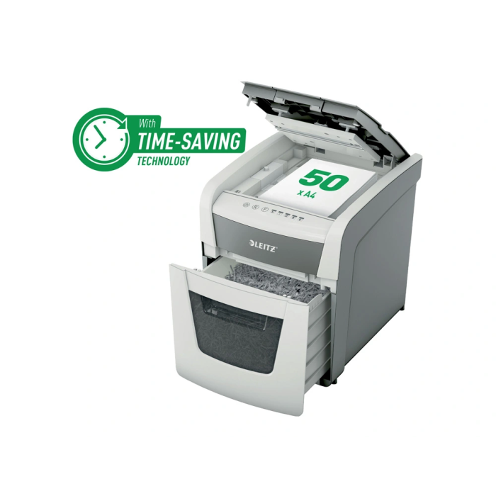 Trituradora de Papel Leitz IQ Autofeed 50X P4 20 L 3 Trituradora de Papel Leitz IQ Autofeed 50X P4 20 L 3