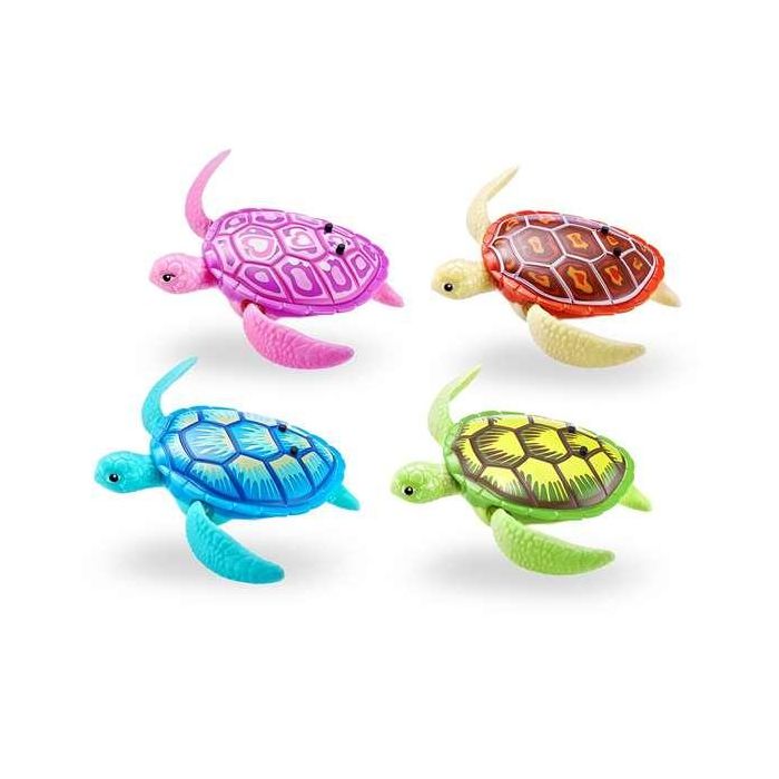 Figura tortuga roboturtle, nada y camina 7x9x9cm - modelos surtidos 6