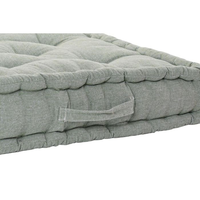 Cojin Basicos DKD Home Decor Verde Rosa 60 x 13 x 60 cm (3 Unidades) 3