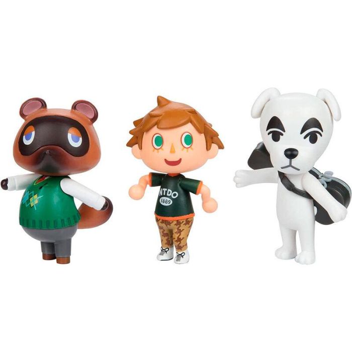 Blister 3 Figuras Animal Crossing 6cm 1 Blister 3 Figuras Animal Crossing 6cm 1