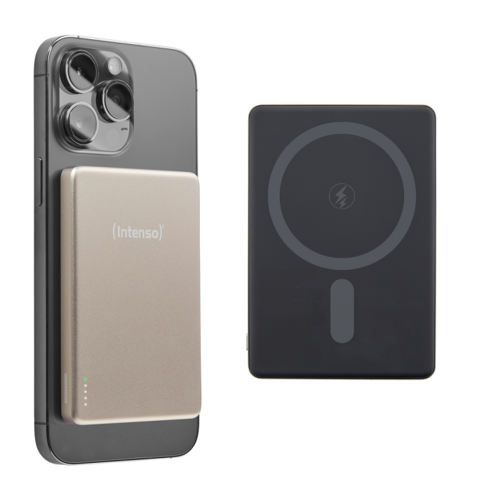 Powerbank Intenso Mw5000 Magsafe Champan Magnetico 1