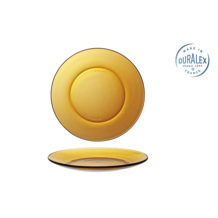 Duralex Plato Postre Lys Ámbar 19 cm (24 Unidades)