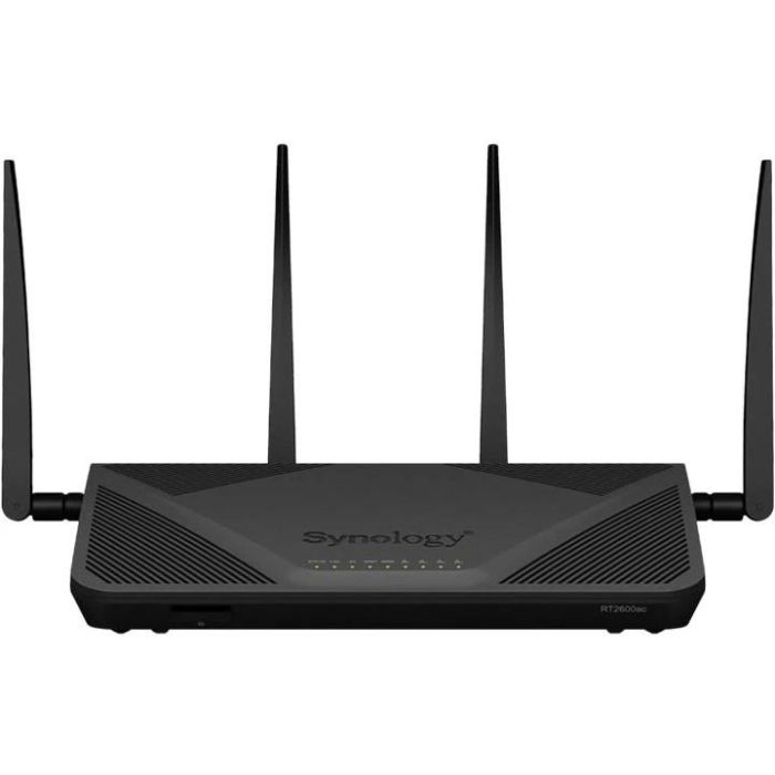 Synology RT2600ac Router WiFi AC2600 Dual Band 2.53Gbps 4x4 MIMO Gigabit USB 3.0 0 Synology RT2600ac Router WiFi AC2600 Dual Band 2.53Gbps 4x4 MIMO Gigabit USB 3.0 0