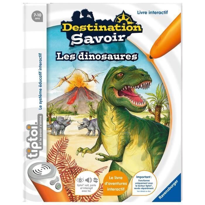 Ravensburger RAV9783380990062 Tiptoi Libro interactivo Destino Conocimiento Dinosaurios para 7 años 0 Ravensburger RAV9783380990062 Tiptoi Libro interactivo Destino Conocimiento Dinosaurios para 7 años 0