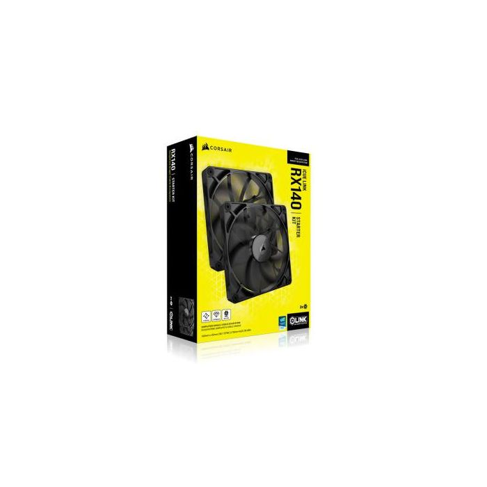 VENTILADOR CAJA CORSAIR RX SERIES iCUE LINK RX140 DUAL PACK CO-9051012-WW 3 VENTILADOR CAJA CORSAIR RX SERIES iCUE LINK RX140 DUAL PACK CO-9051012-WW 3