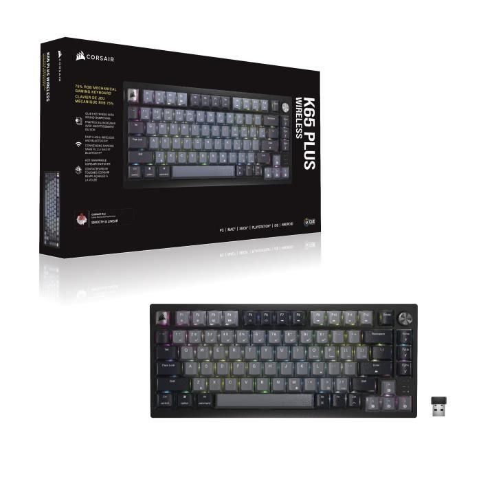 CORSAIR Nombre: Gaming K65 Plus 4 CORSAIR Nombre: Gaming K65 Plus 4
