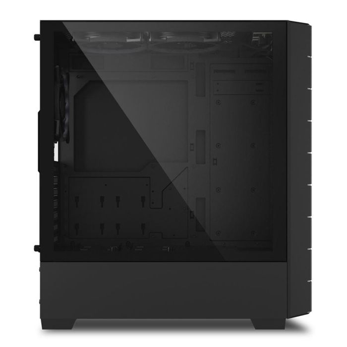 Sharkoon RGB HEX Caja de PC Gaming con Panel de Cristal Templado y RGB Direccionable en Negro 3