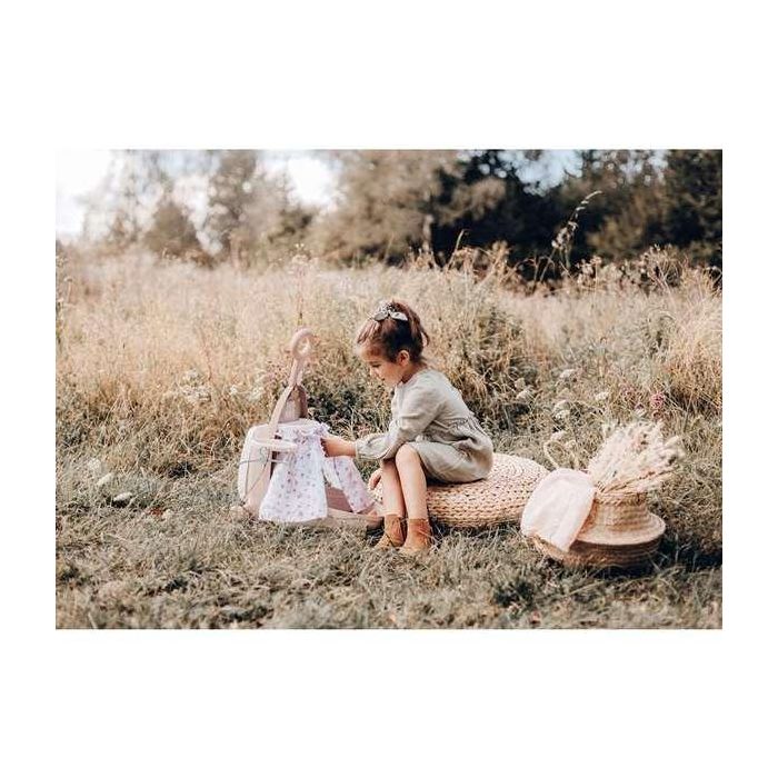 Smoby Trolley Baby Nurse 3 en 1 Maleta, Trona y Cuna para Muñecas hasta 42 cm. 62x25,5x25,5 cm 8