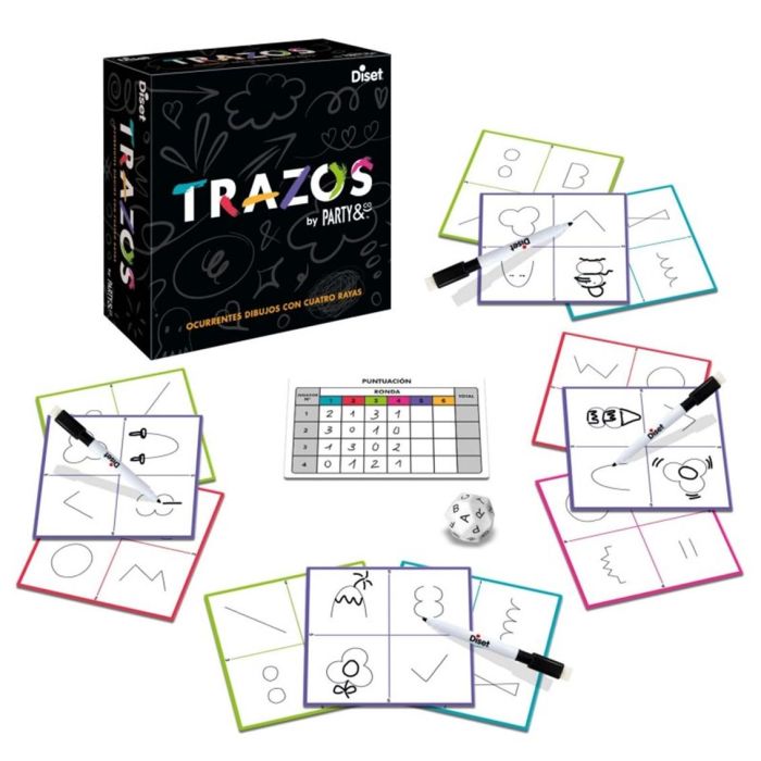 Diset Juego Mesa Party & Co. Trazos - Inspirado en Party & Co, Edad Recomendada: 8+ años 1 Diset Juego Mesa Party & Co. Trazos - Inspirado en Party & Co, Edad Recomendada: 8+ años 1