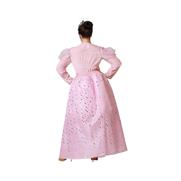 Disfraz Hada Madrina Rosa Mujer Talla XL Disfraz Adulto Carnaval Temática Hadas Vestido Polyester Novedad 2023