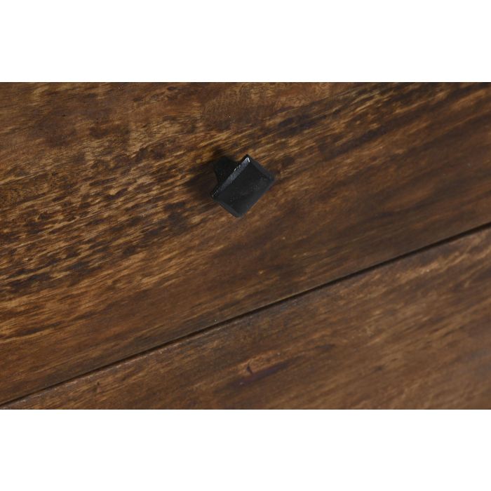 DKD Home Decor Buffet Blanco Marron Oscuro 3 Cajones 2 Puertas 150 x 40 x 80 cm 4