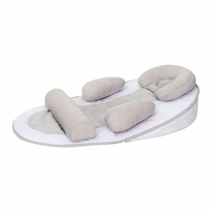 Tineo TIN3275057057414 Cocoón de Sueño para Bebés, Cuña Baby Tete Hold 10°, Ajustable, Escalable, Extraíble, 0-3 Meses, 58x40cm 4 Tineo TIN3275057057414 Cocoón de Sueño para Bebés, Cuña Baby Tete Hold 10°, Ajustable, Escalable, Extraíble, 0-3 Meses, 58x40cm 4