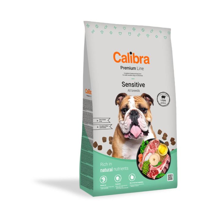Calibra Premium Line Adult Sensitive Cordero 3 kg