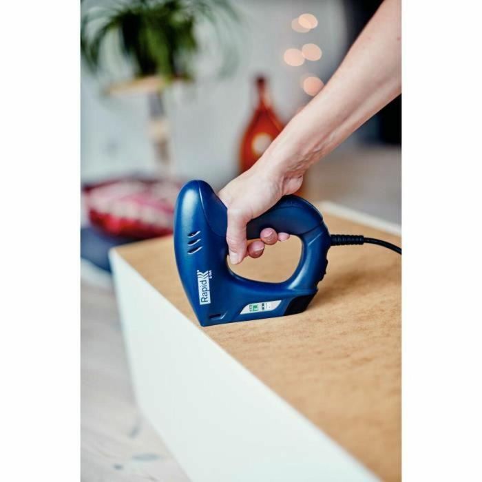 Rapid AUC7313462760164 Grapadora-Clavadora Eléctrica con Cable E-TAC Dual 3