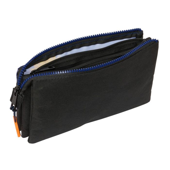 Portatodo Triple Naruto Ninja Azul Negro 22 x 12 x 3 cm 2 Portatodo Triple Naruto Ninja Azul Negro 22 x 12 x 3 cm 2