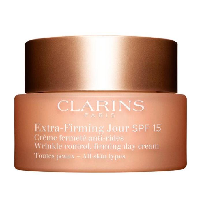 Clarins Extra-Firming Crema Firmeza Antiarrugas Día Todas Las Pieles Spf15