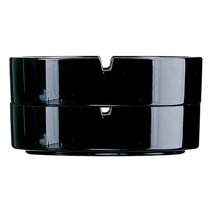 Arcoroc Set 6 Ceniceros Apilables de Vidrio Negro 8,5x3,6 cm 1 Arcoroc Set 6 Ceniceros Apilables de Vidrio Negro 8,5x3,6 cm 1