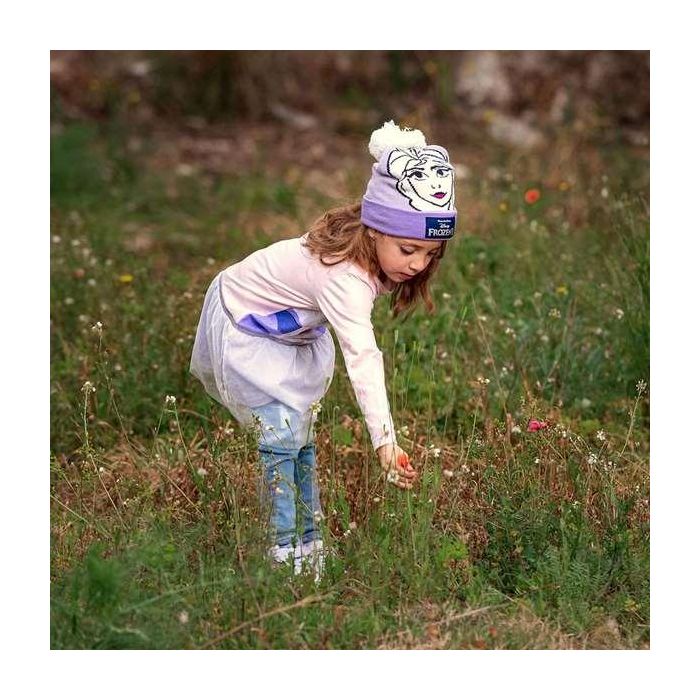 Cerdá Frozen II Gorro de Punto Infantil Lila - 94% Acrílico para Niñas de 3 a 12 Años - Accesorio Disney 4 Cerdá Frozen II Gorro de Punto Infantil Lila - 94% Acrílico para Niñas de 3 a 12 Años - Accesorio Disney 4