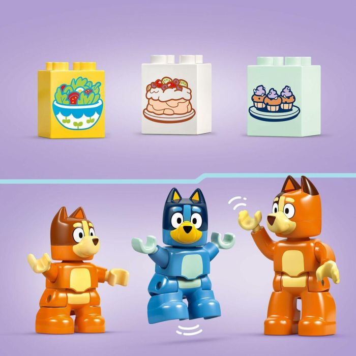 Lego 10459 DUPLO Casa Familiar de Bluey y Juego de Memoria - Juguete de Construcción Creativo para Niños de 3 Años 3