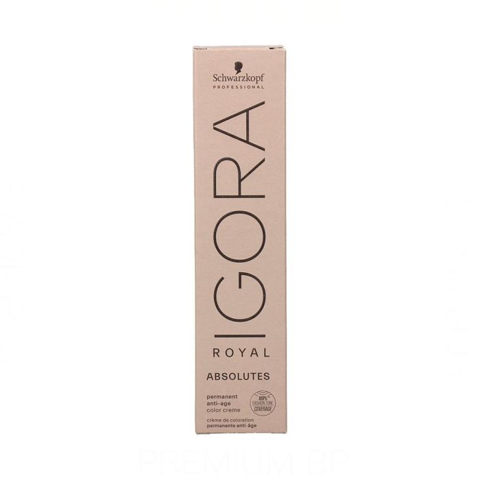 Schwarzkopf Igora Royal Absolutes Coloración Permanente 60ml 4-60 - Cubre 100% Canas, Tonos Intensos Schwarzkopf Igora Royal Absolutes Coloración Permanente 60ml 4-60 - Cubre 100% Canas, Tonos Intensos