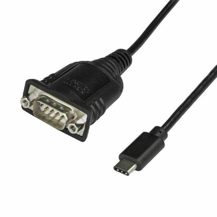 Adaptador USB a RS232 Startech ICUSB232C Negro 0,4 m 1 Adaptador USB a RS232 Startech ICUSB232C Negro 0,4 m 1