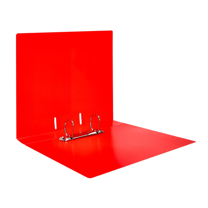 Liderpapel Carpeta Canguro 2 Anillas 40 mm Mixtas Polipropileno DIN A4 Rojo Translúcido 7