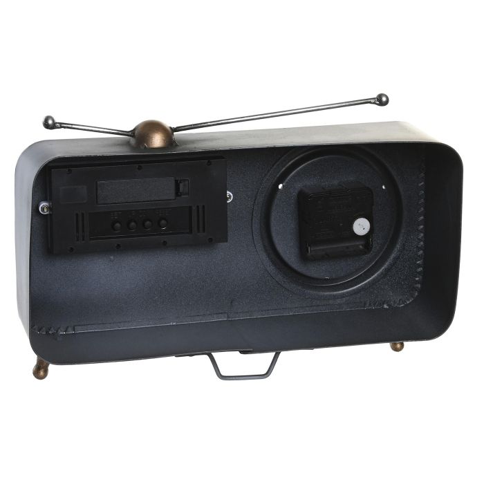 DKD Home Decor Reloj Sobremesa Vintage Cobrizo Gris 2 Unidades 11.5 x 26 x 33 cm 2