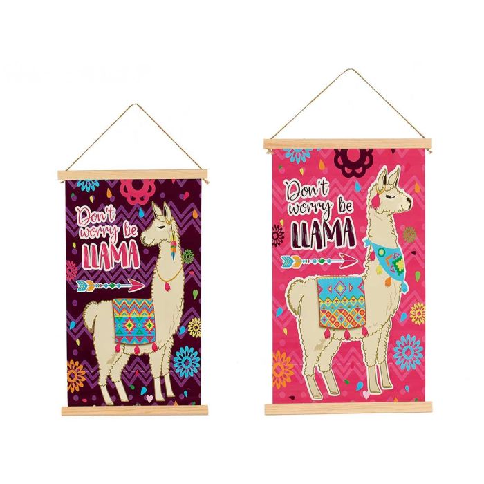 Lienzo Pergamino Llama Surtidos 33X54Cm Giftdecor (24 Unidades) Lienzo Pergamino Llama Surtidos 33X54Cm Giftdecor (24 Unidades)