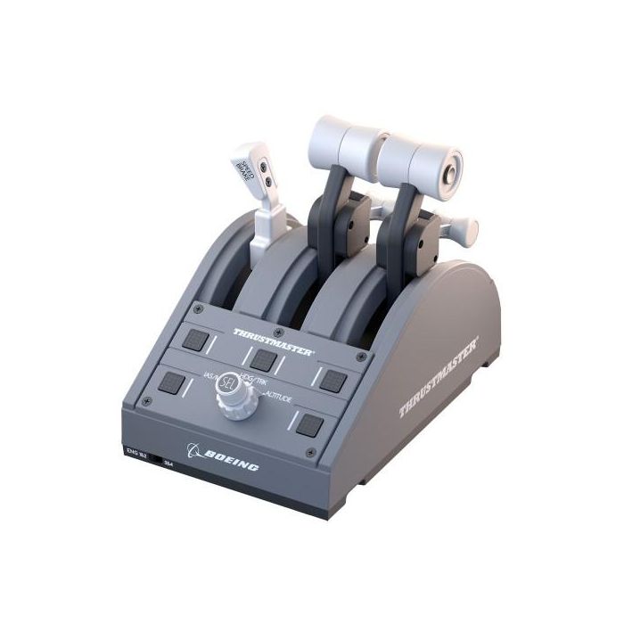 Thrustmaster TCA Y Pack Boeing 4460210 Joystick y Manette des Gaz, Panel de mandos tipo máquina recreativa Gris, para PC, Xbox Series X/S, One X/S 3 Thrustmaster TCA Y Pack Boeing 4460210 Joystick y Manette des Gaz, Panel de mandos tipo máquina recreativa Gris, para PC, Xbox Series X/S, One X/S 3