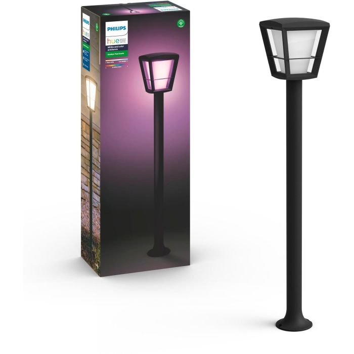 Philips HUE Econic LED Wegeleuchte. schwarz 4 Philips HUE Econic LED Wegeleuchte. schwarz 4