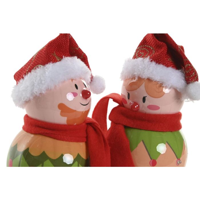 Decoracion Colgante Navidad Tradicional DKD Home Decor Multicolor 8 x 14.5 x 8 cm (6 Unidades) 4 Decoracion Colgante Navidad Tradicional DKD Home Decor Multicolor 8 x 14.5 x 8 cm (6 Unidades) 4