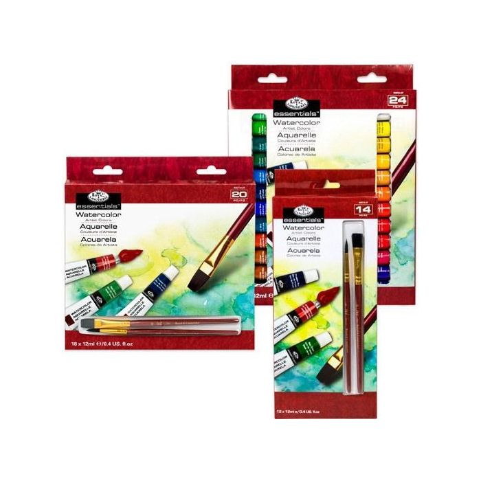 Royal Langnickel Set De 12 Colores De Acuarelas Tubo 12 mL Surtidos Royal Langnickel Set De 12 Colores De Acuarelas Tubo 12 mL Surtidos