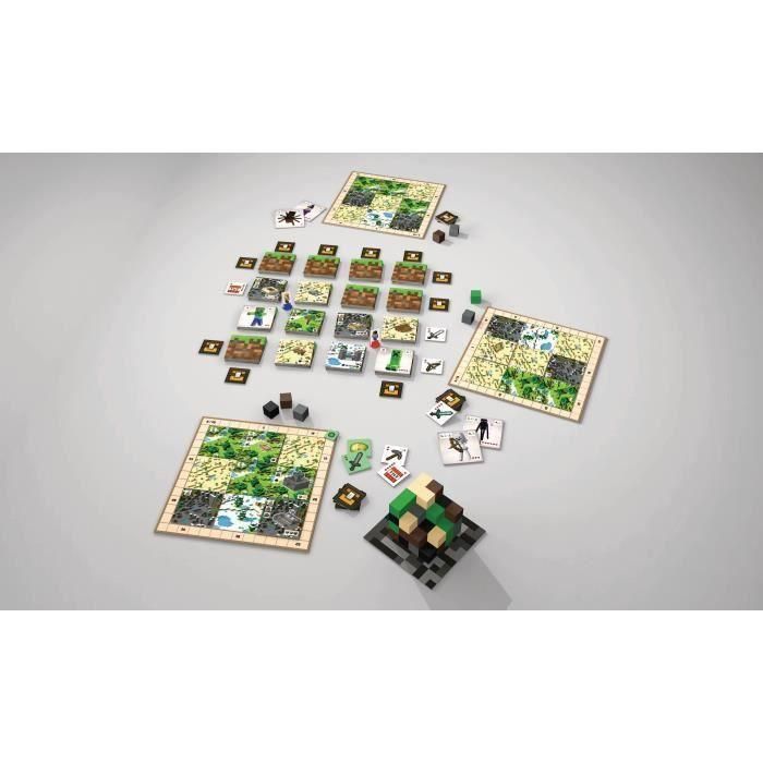Ravensburger Minecraft The Game - Juego de Mesa de Estrategia y Aventura - Explora, Lucha y Construye tu Mundo - A partir de 10 años 2