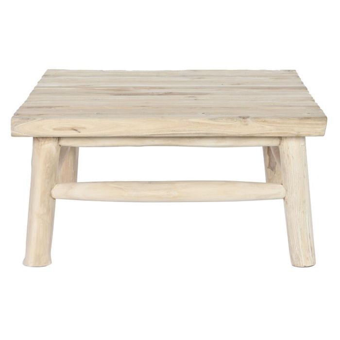 Mesa de Centro DKD Home Decor Teca 80 x 80 x 40 cm 4