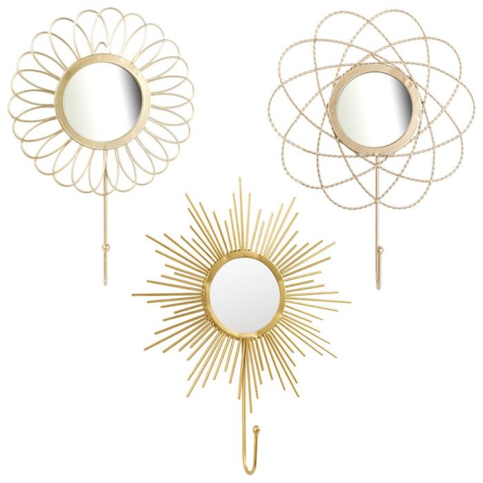 Colgador Decorativo Con Espejo Home Deco Factory 2 Colgador Decorativo Con Espejo Home Deco Factory 2