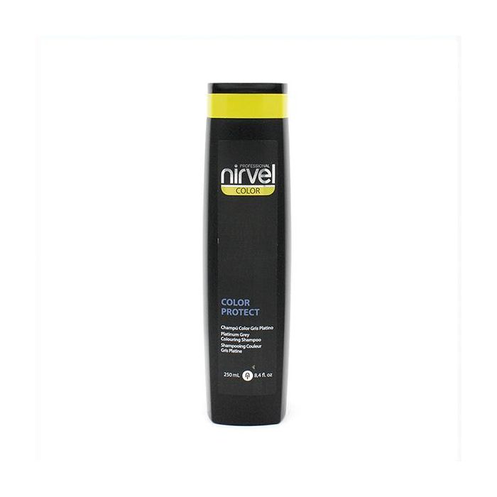 Nirvel Champú Color Gris 250 Ml - Reaviva colores apagados, cuidado para canas Nirvel Champú Color Gris 250 Ml - Reaviva colores apagados, cuidado para canas